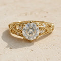 Exquisite Exotic Zirconia Ring