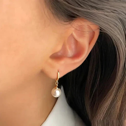 Golden Pearl Jewelry Set