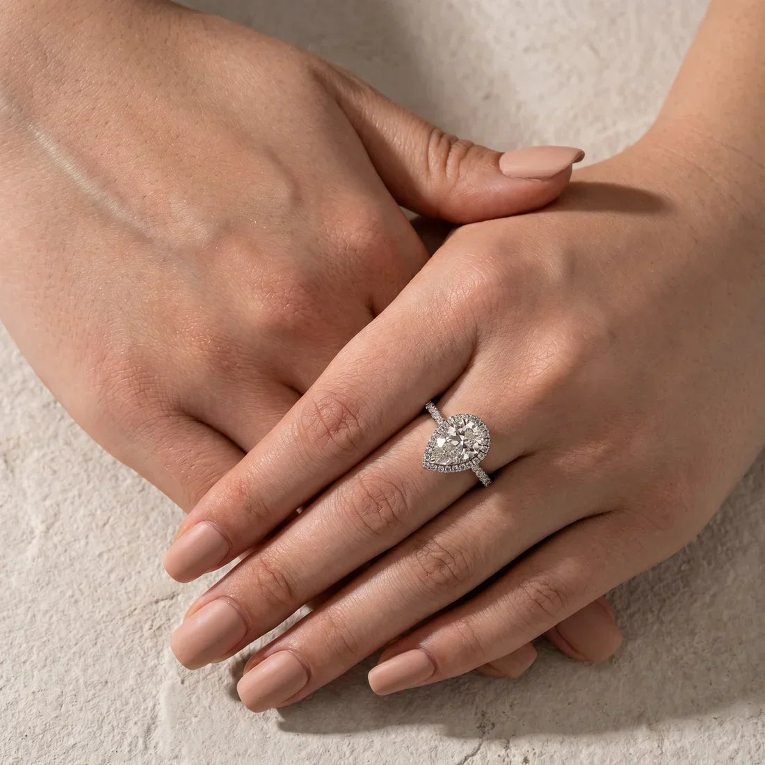 Pear Cut Engagement Ring