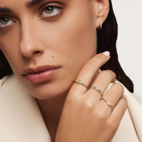 Diamond Dome Ring