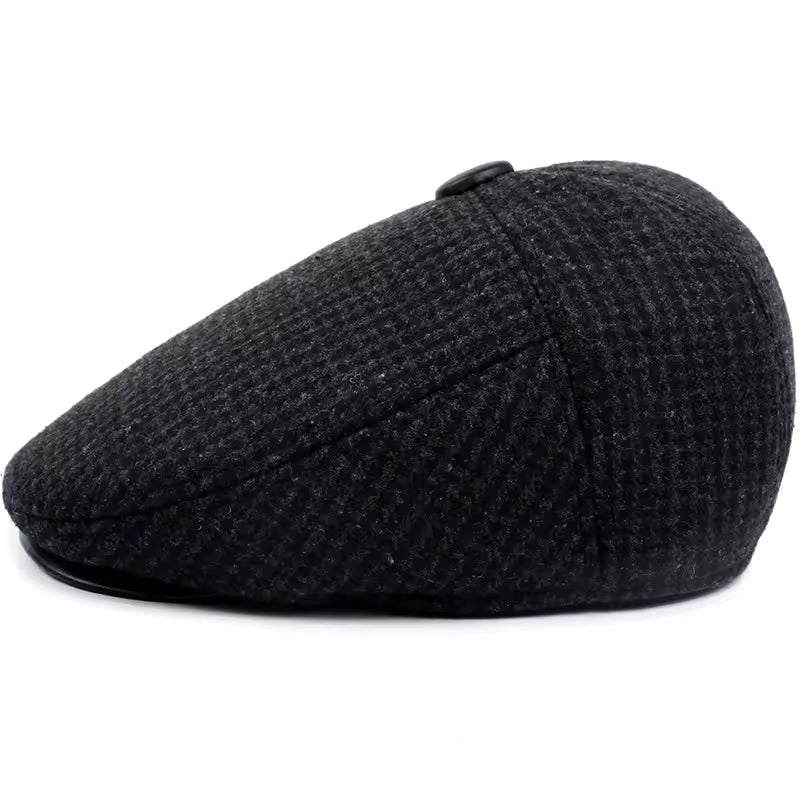 Wool Ear Flap Cap