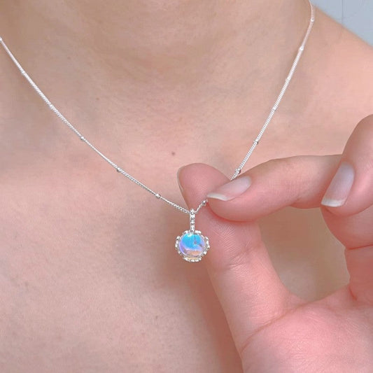 Delicate Gemstone Charm Necklace for Everyday Elegance