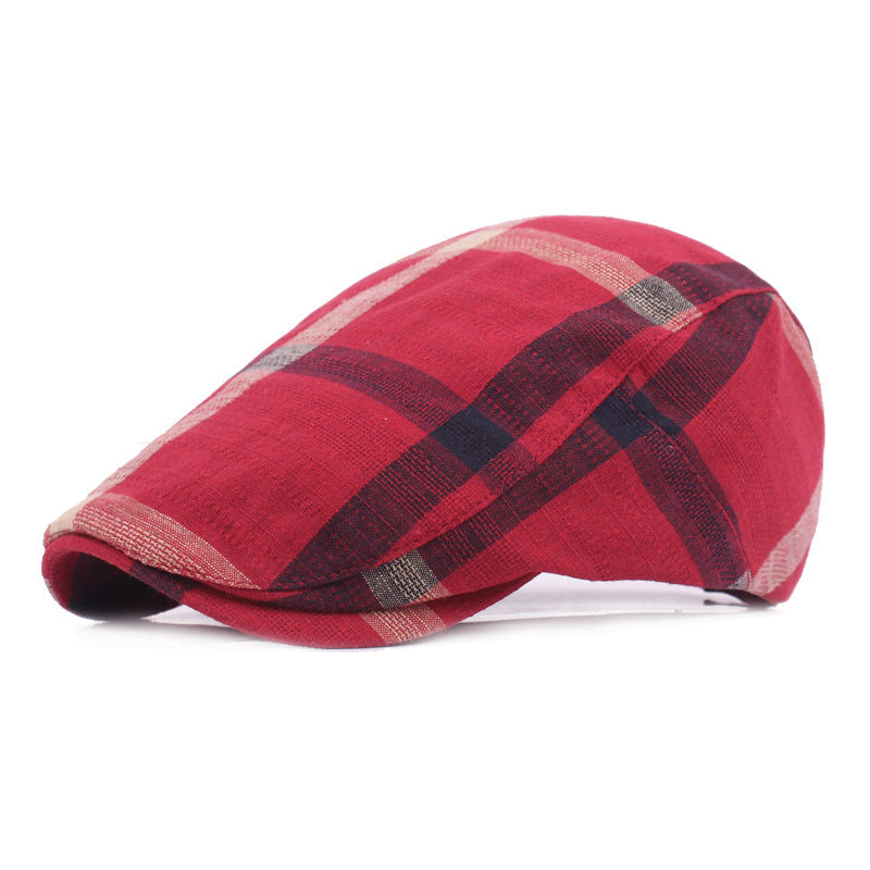 Vintage Check Cap