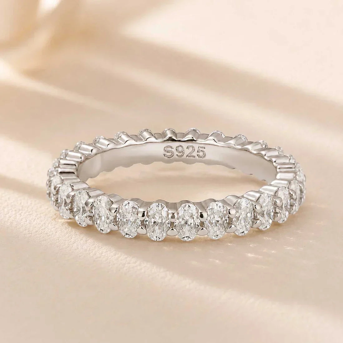 Oval Cut Wedding Ring for Women