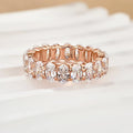 Oval Cut Wedding Ring for Everyday Wear