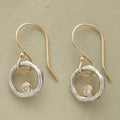 Retro Gold and Silver Earrings
