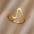 Irregular Gold Ring