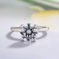 Round Cut Solitaire Ring for Women