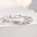 Emerald Cut Stackable Ring for Women